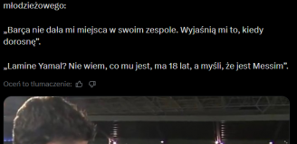 HIT! Oto słowa MŁODEGO CHŁOPAKA - byłego piłkarza Barcy po turnieju xD